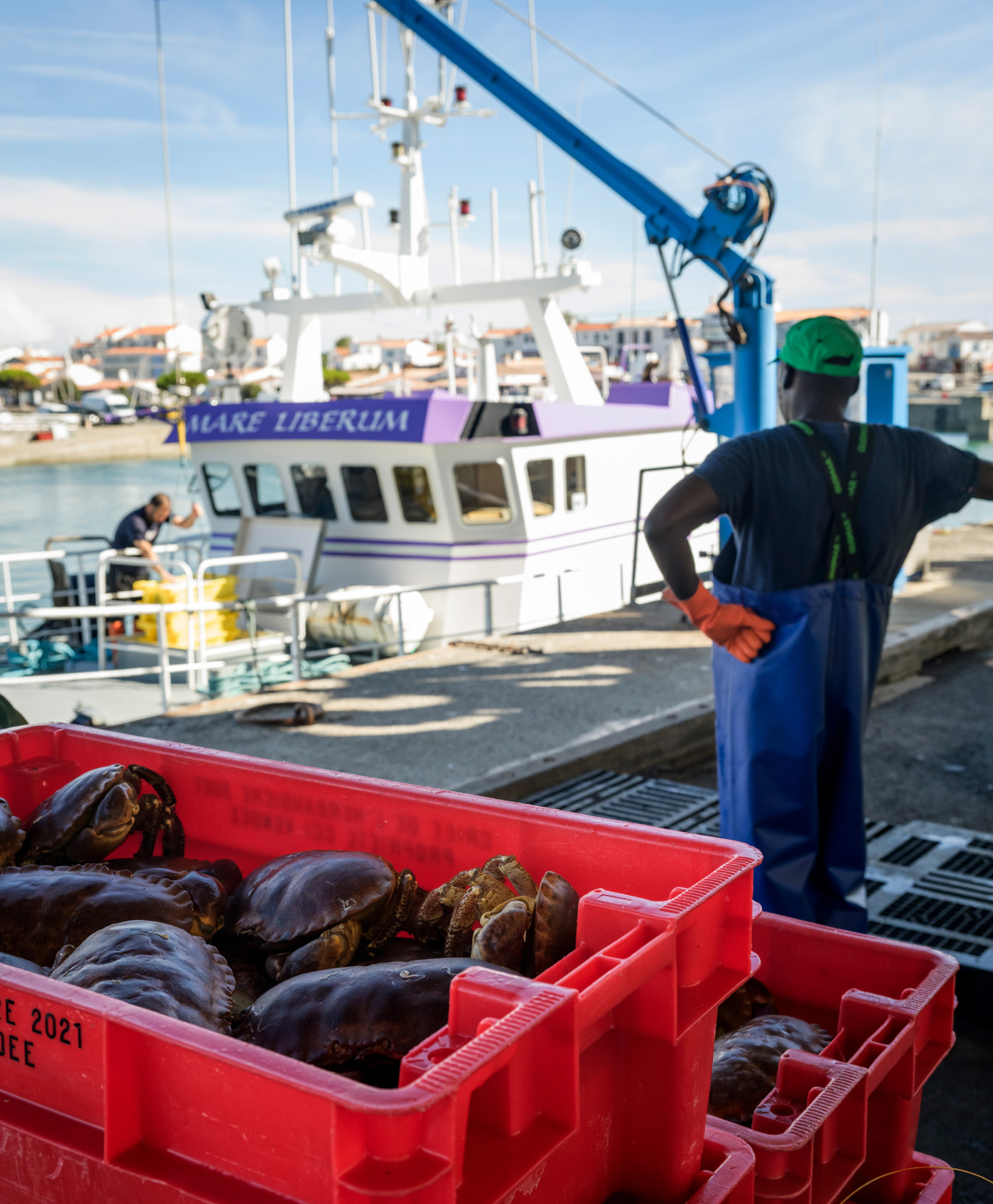 pecheur-crabe-port